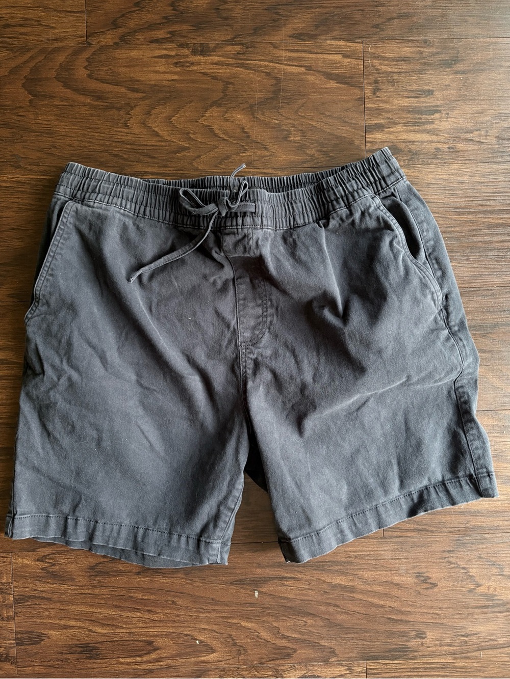 Saks Fifth Avenue Men's Navy Blue Drawstring Shorts Size L